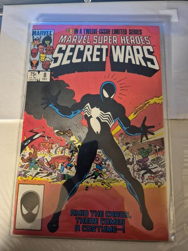 Marvel Super-Heroes Secret Wars #8 Newsstand Variant First Venum. - Picture 23 of 23