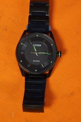 Citizen E111-s108683 Men's Watch Stainless Steel Black 42mm Round