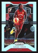 2020 Panini Prizm WNBA #76 Jackie Young Silver