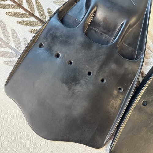 ScubaPro Jetflossen ohne Riemen - schwarz Größe Medium Jetfin 17,5" lang Made in USA - Bild 5 von 24