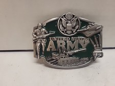 SISKIYOU UNITED STATES ARMY J-50 BELT BUCKLE 1987