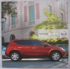 November 2005 Nissan Murano Brochure publication number 99999-53754