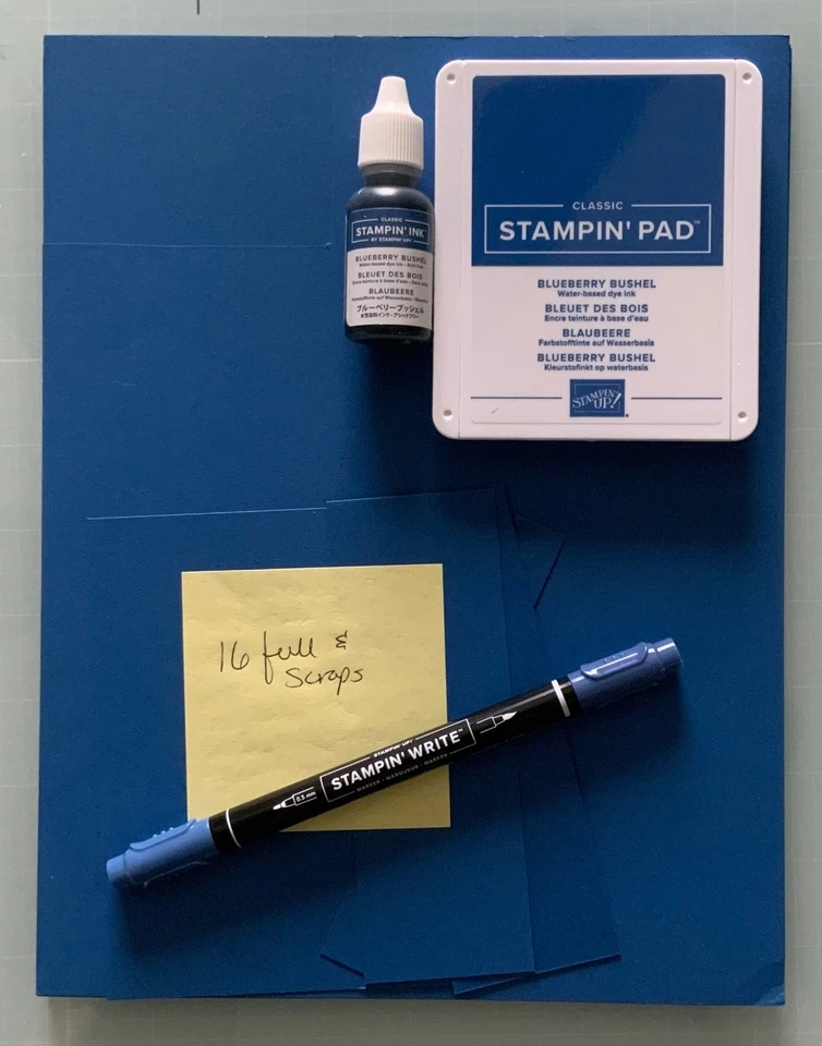 Stampin' Up! Color Bundle Cardstock, Ink, Marker, Blends PLEASE READ DESCRIPTION - Image 2 of 4