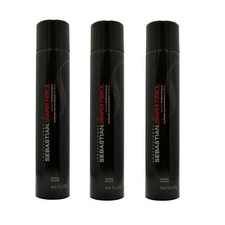 Sebastian Shaper Fierce Ultra Firm Finishing Hair Spray 10.6 oz Pack of 3 Fresh