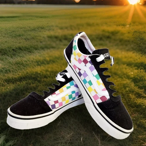 Scarpe da skate Vans Off The Wall Oldol Skoolaleno a acacchi scacchili giova Missya t 3m4