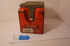 Used Cash Box w/Security Tab fits Western Electric & AT&T Single Slot Payphones