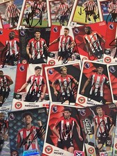 match attax, Shoot Out And Other BRENTFORD SIGNED CARDS