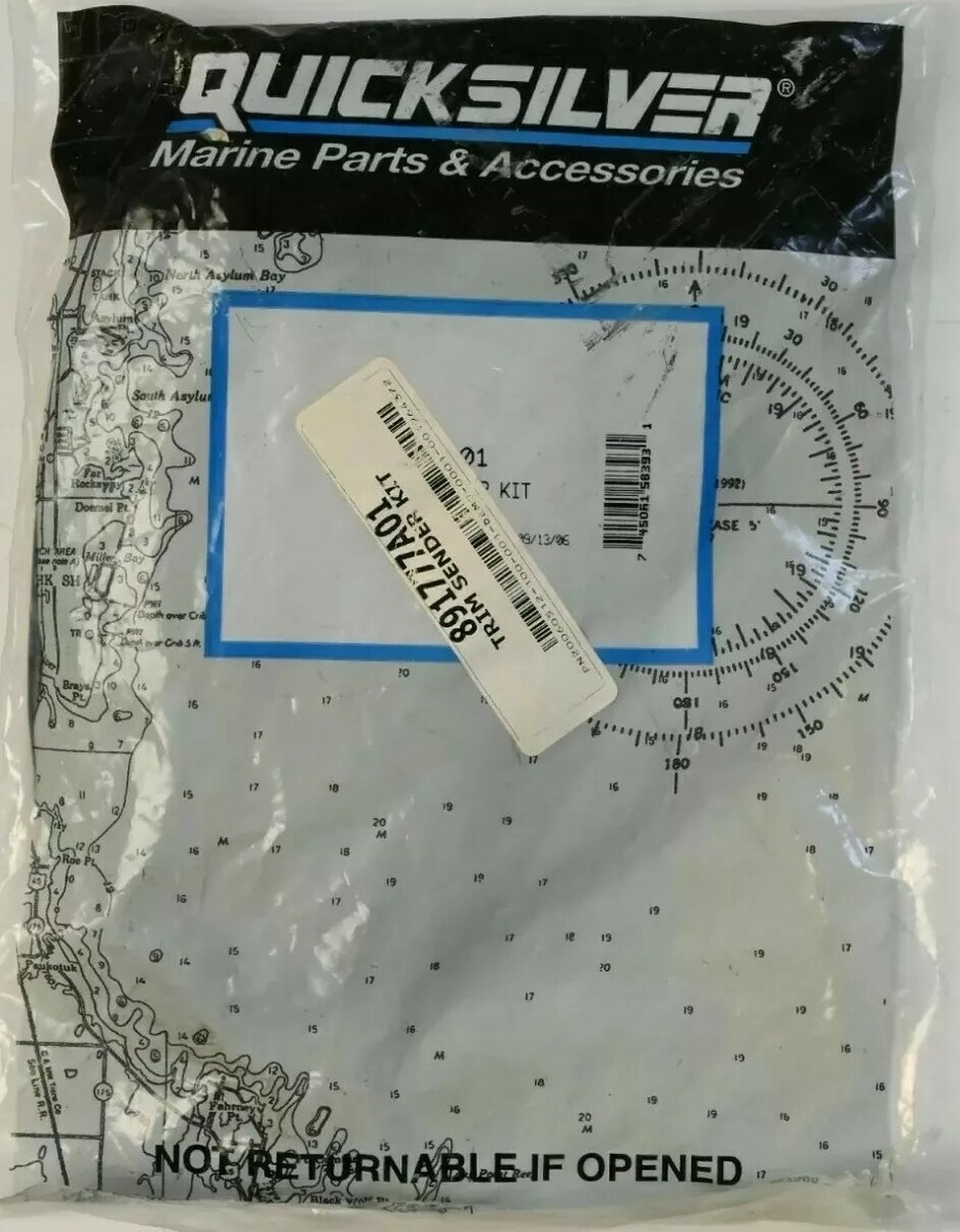 New Mercury Mercruiser Quicksilver Oem Part # 891777A01 Trim