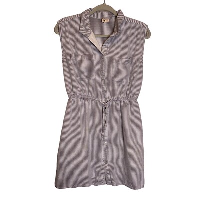 japna shirt dress Dress Casual Midi By Japna In Blue & White, Size: Xs