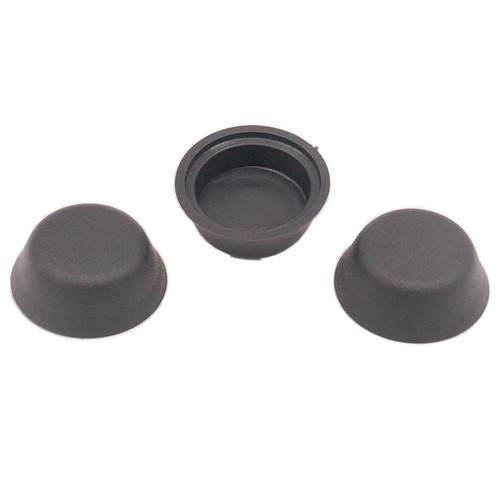 10 X You.S Couvre-Boulon Ceinture de Sécurité En Gris Foncé Diamètre Intérieur - Picture 2 of 2