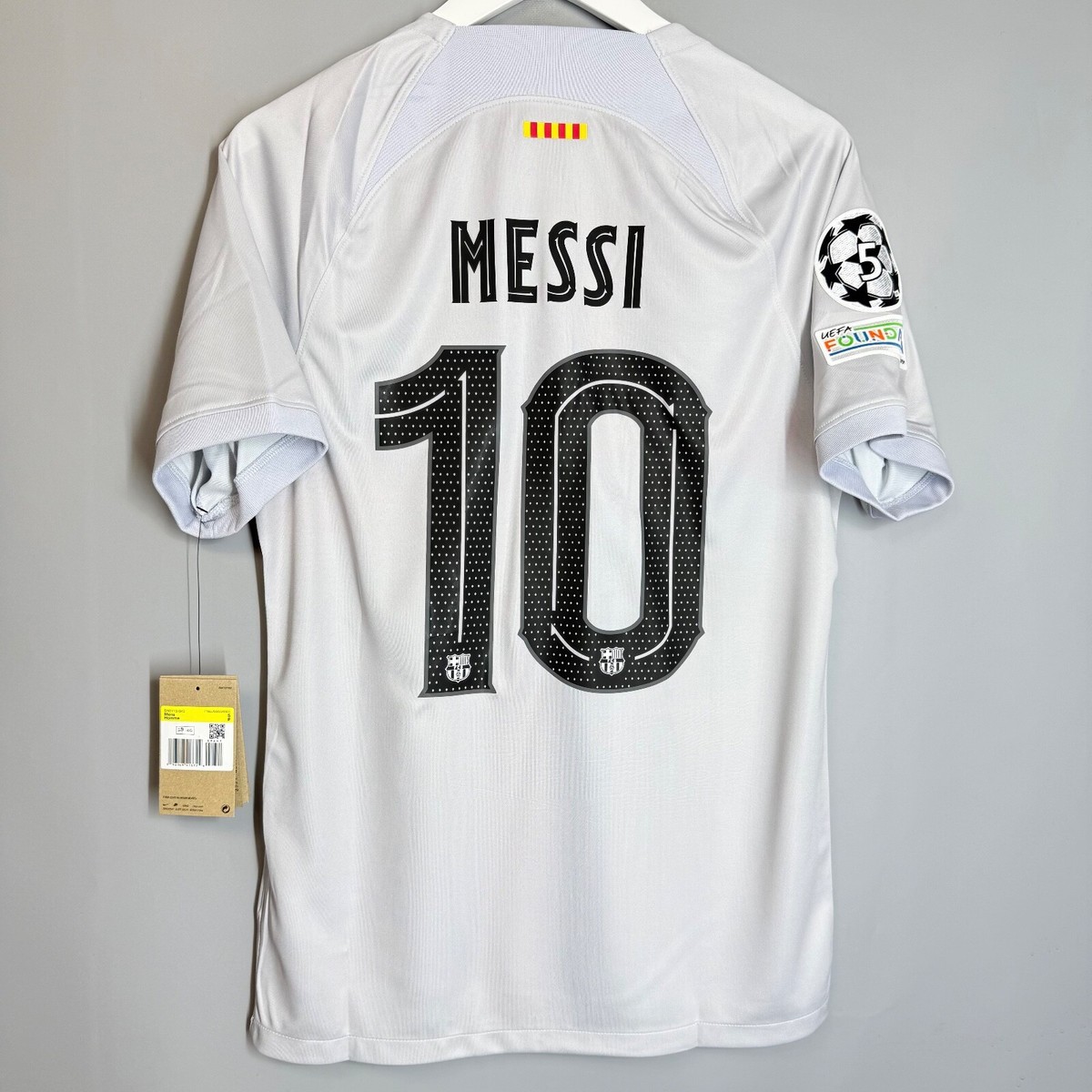 FC Barcelona Messi 10 kit shirt ユニフォーム FC Barcelona La Liga Messi # 10 Youth Red Shirt Outerstuff