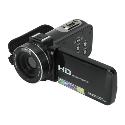 Videokamera 1080P 3 Zoll Drehbarer Bildschirm 16-facher Digitalzoom 24 MP V EGG