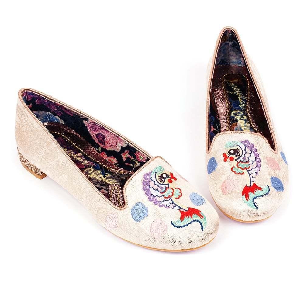 Irregular Choice Kissy fischig (A) Niedriger Absatz / Flache Schuhe Irregular Choice Kissy fischig (A) Niedriger Absatz / Flache Schuhe
