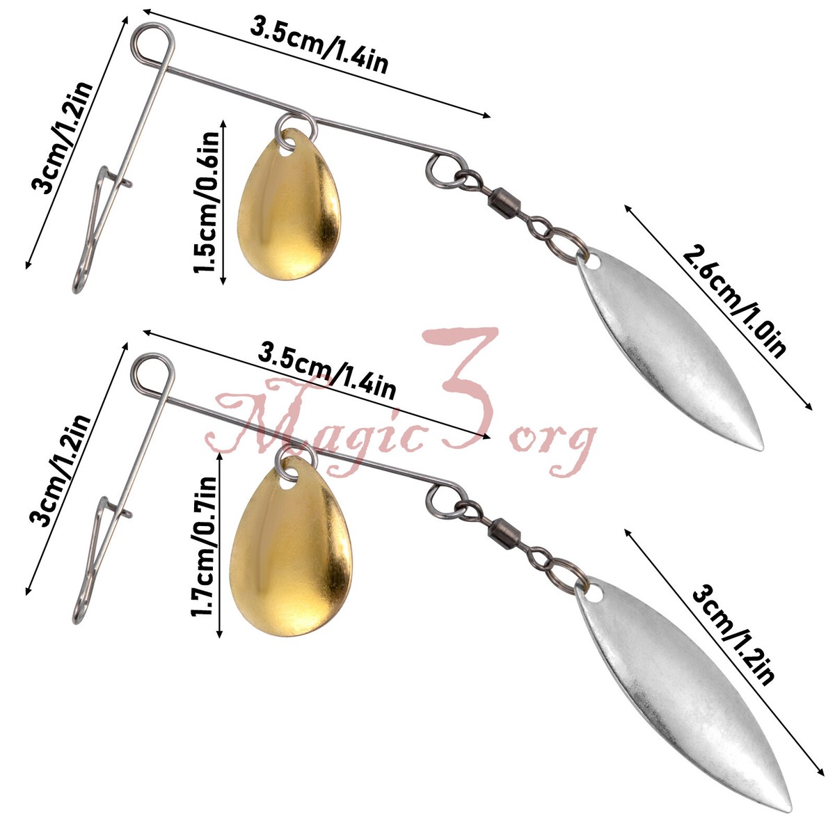 colorado spinners fishing lures Blade Tail This kit contains all of the parts needed to build 20 inline spinners Simon 3.5 Colorado Spinners Flat