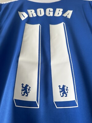 Didier Drogba Chelsea New Men's Champions League Final Blue Soccer