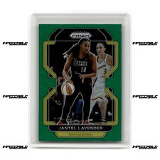 2022 Panini Prizm WNBA - Jantel Lavender #17 Green Prizm SP