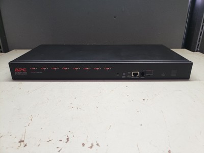 APC AP5201 8-Port High-Density KVM Switch Multi Platform w/ Power Cable Only