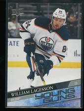William Lagesson YG RC 2020-21 Upper Deck #479 Rookie Edmonton Oilers NM