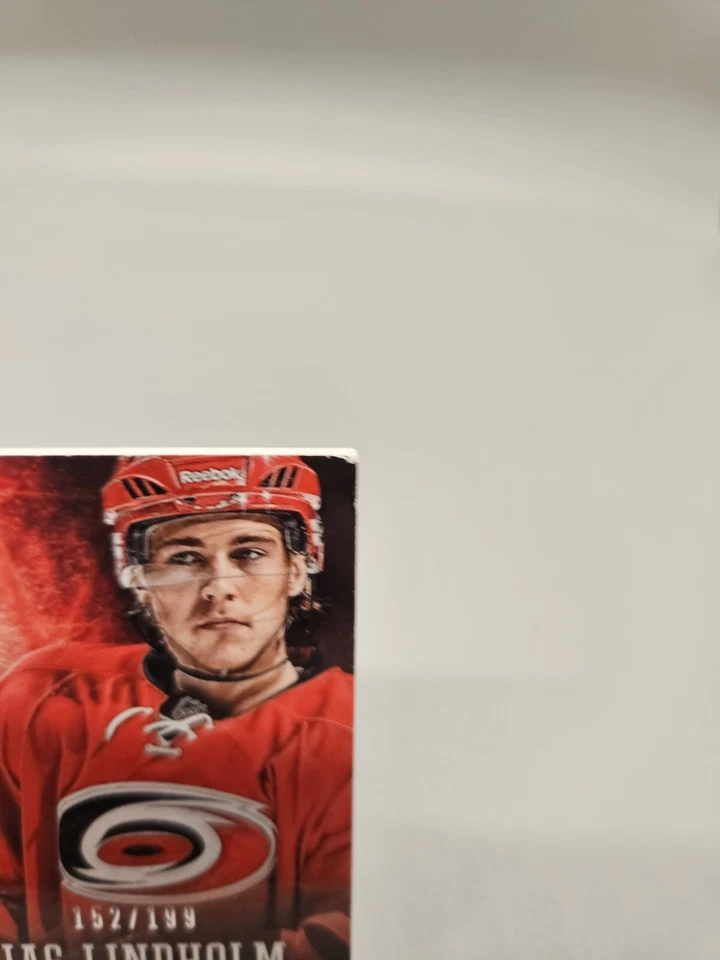 2013-14 Panini Prime Rookie Jersey Auto Elias Lindholm /199 - Image 3 of 3
