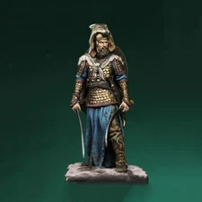 1/32 ANCIENT Dacian Warrior With Falxes STAND Resin Figure Model Miniature 