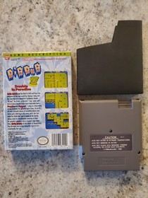 Dig Dug 2 Original Box NES Nintendo Entertainment System Game Vintage Retro