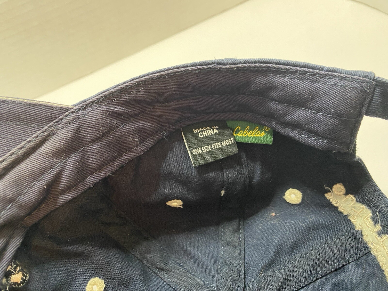 Cabela's Blue Adjustable Strap-Back Hat Embroider… - image 14