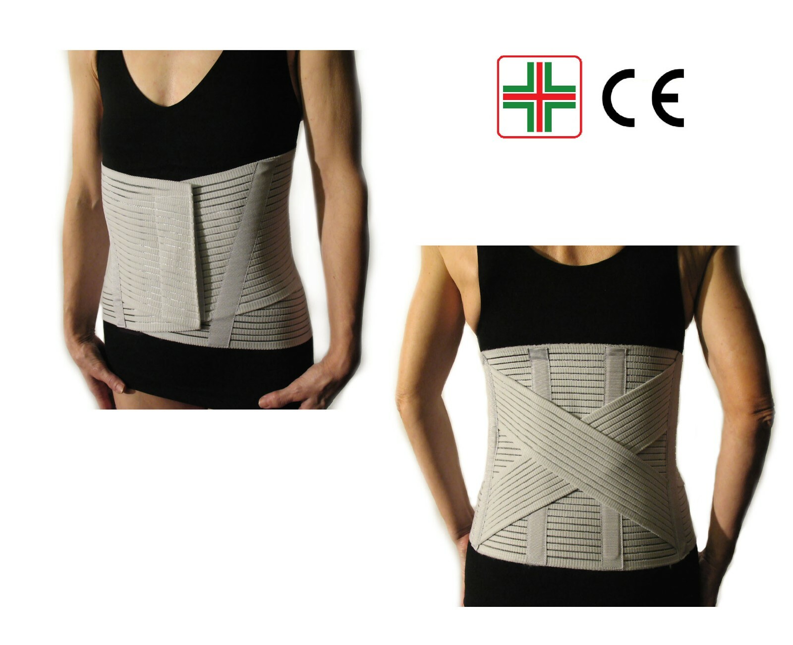 CORSETTO LOMBARE (M) Fascia Cintura Supporto Ortopedico Busto per la Schiena