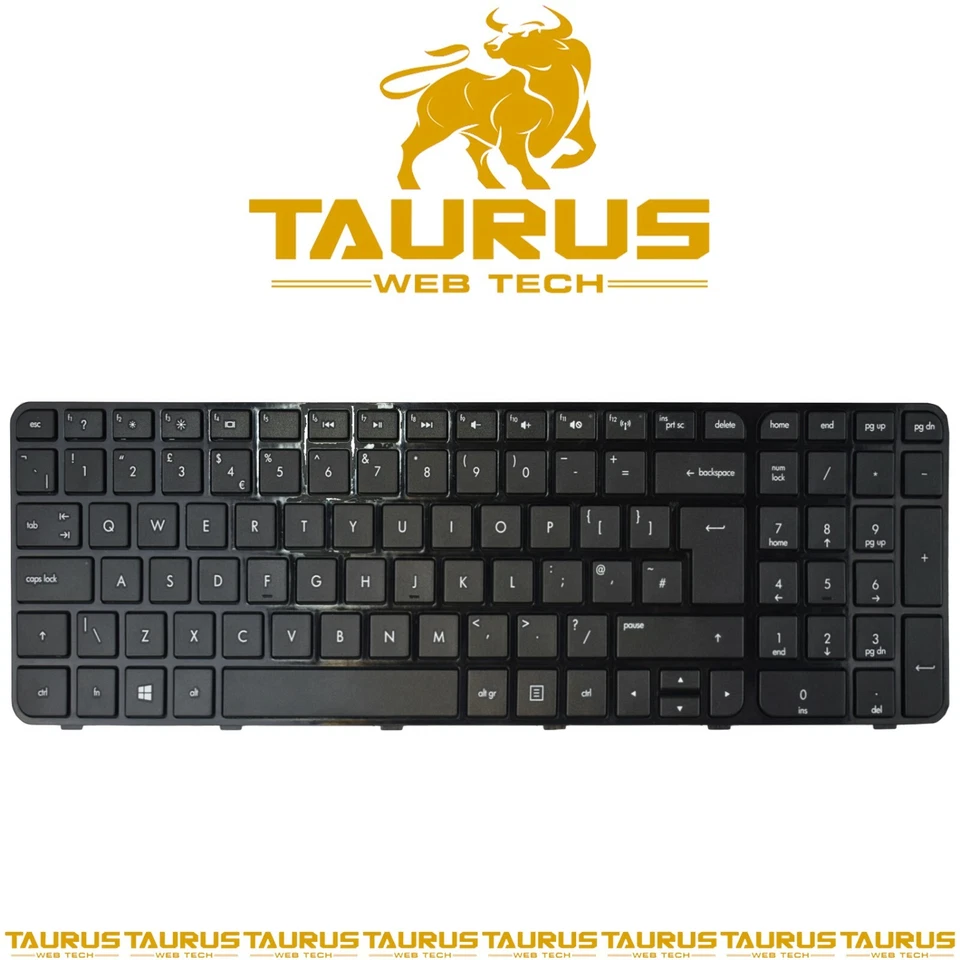 HP PAVILION G6-2241SA 42 44SA G6-2245EA Laptop Replacement Keyboard UK FREE P&P - Image 2 of 3