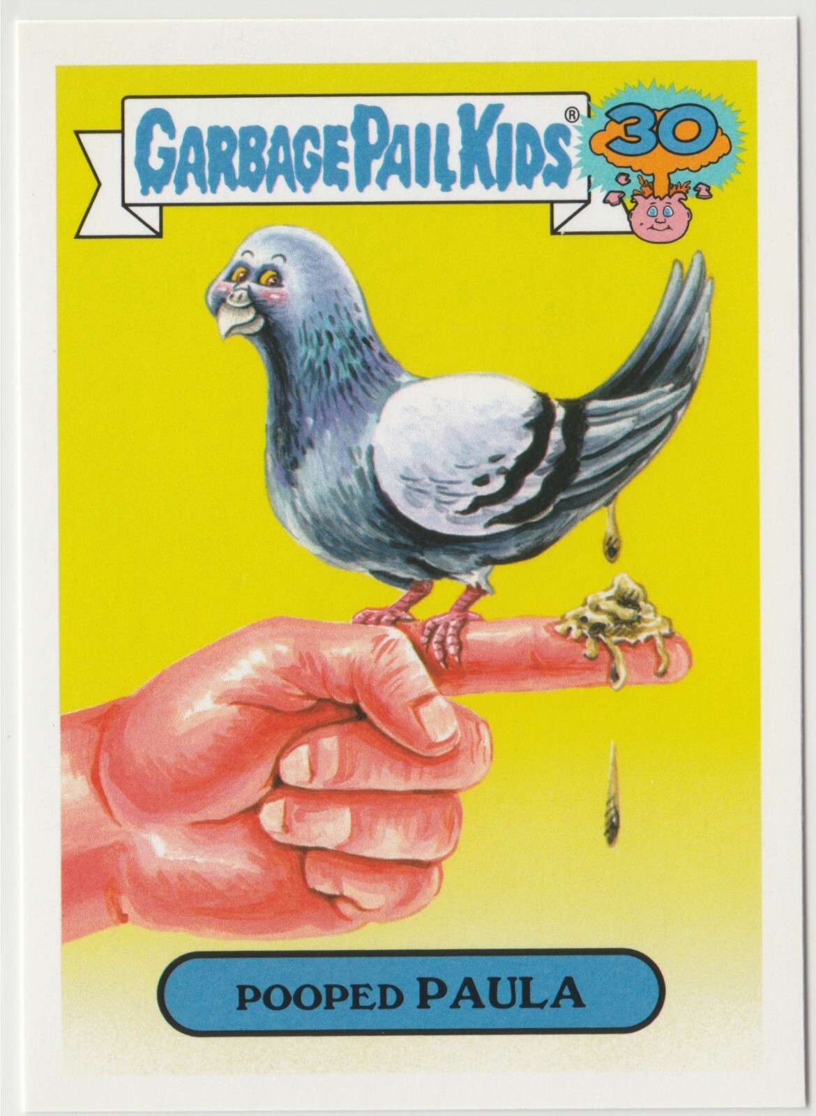 Pooped Paula Garbage Pail Kids GPK 30th Anniversary 2015 Series 2b