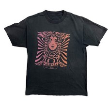 Vintage Zero Skateboards Y2K Graphic T-Shirt Size Large Faded