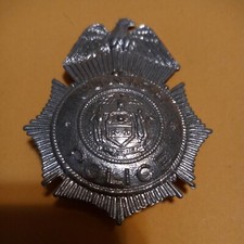 Vintage Junior Police Toy Child's Badge