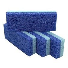 Foot Pumice Stone for Feet Hard Skin Callus Remover Scrubber Pack of 4  Blue 