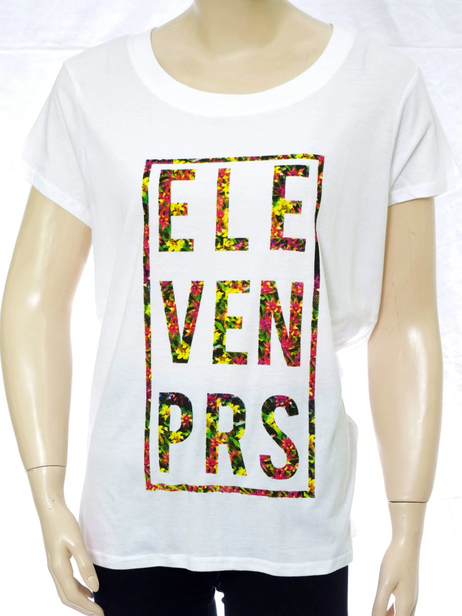 Tee-shirt Eleven Paris ALTATU - Multicolore, Viscose, Neuf Avec étiquettes, Modèle Femme