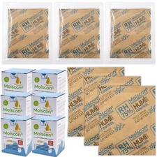 75%RH Two-Way Humidity Control Packs 8 Gram 90 Pack Individually Wrapped