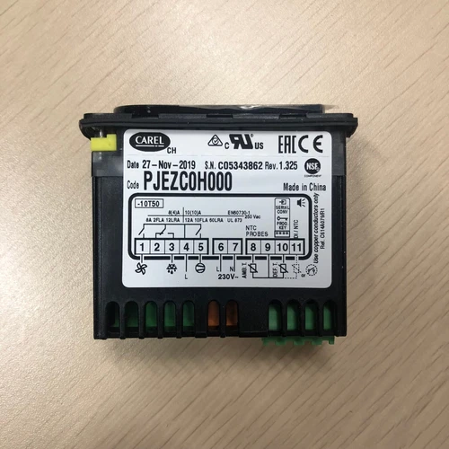 Carel refrigerator thermostat PJEZC0H000 freezer controller