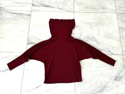 Susana Monaco REVOLVE Hooded Top Blouse Long Sleeve Dark