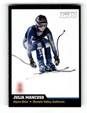Julia Mancuso 2006 Sports Illustrated for Kids #18 Hand Cut Card