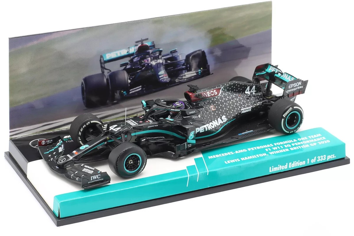 ミニチャンプス1/43　2020ハミルトンミニカー Minichamps Mercedes F1 W11 91st GP Win Eifel GP 2020 - Lewis