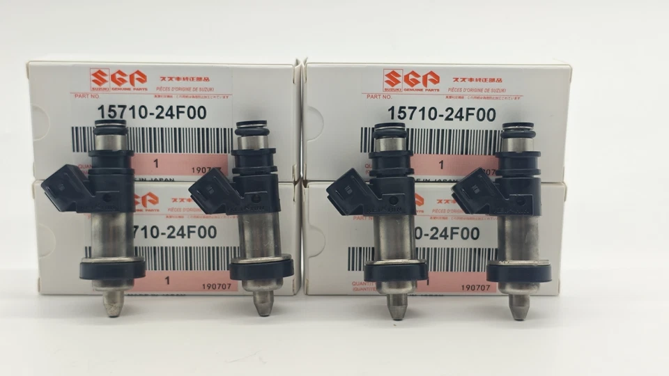 4x For Suzuki GSXR 600 750 1000 Hayabusa GSX1300 R RZ Fuel Injectors 15710-24F00 — 第 2/4 张图片