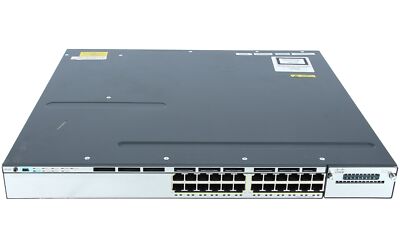   Switch Cisco Catalyst 3750X 24 Ports Gigabit Stackable WS-C3750X-24T-S  