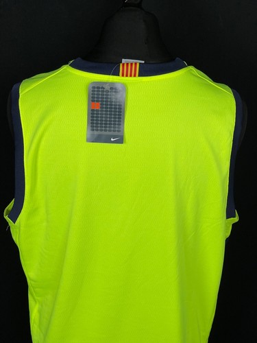 Camiseta Nike de baloncesto Winterthur del FC Barcelona 2005/2006 visitante para hombre talla LT NUEVA CON ETIQUETAS - Imagen 11 de 15