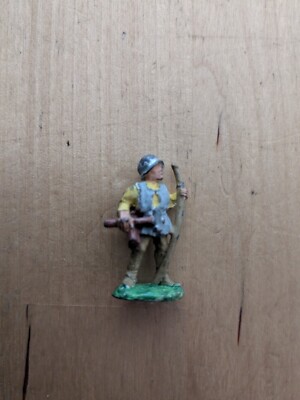 Citadel Preslotta C26 Feudal Men At Arms Bretonnian Archer 1980s Metal B