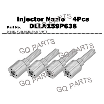 DLLA159P638 4x Fuel Injector Nozzle Tips for Mercedes Benz Atego 1117 1217 OM904