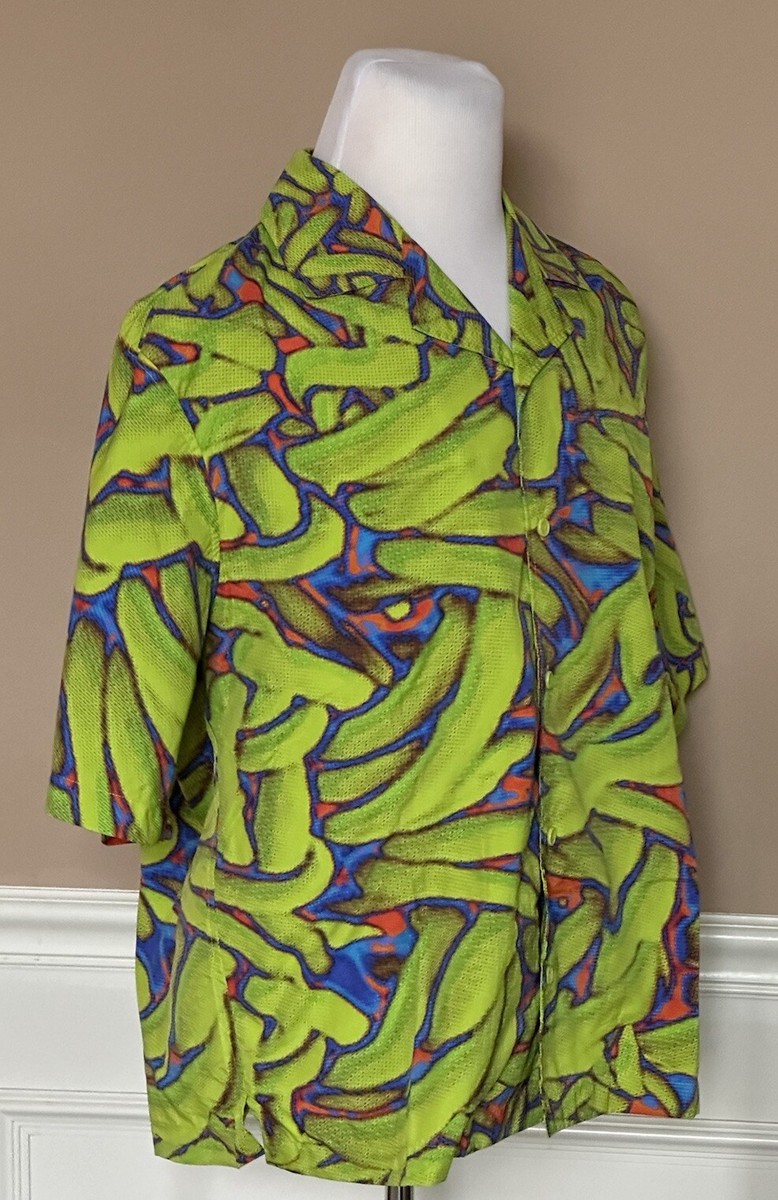 NWT $1050 Bottega Veneta Men's Technical Hagihara Print