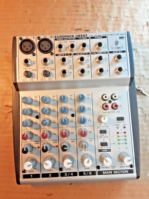 Behringer Eurorack UB802 geräuscharmer Mixer KEIN Netzteil 