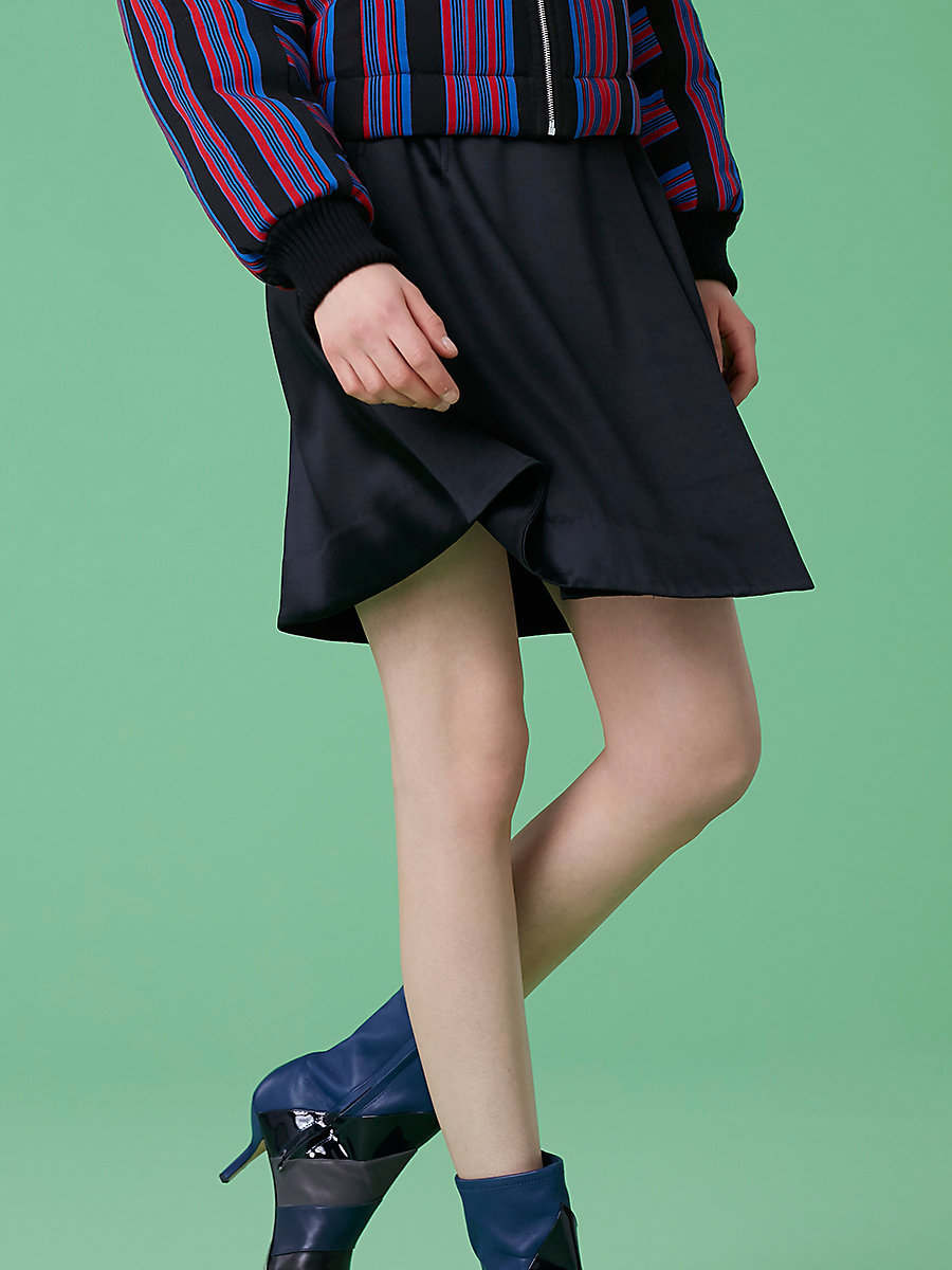 Jupe Mini Diane Von Furstenberg – Imprimé Weave – Coupe Fit And Flare – Taille 4 – Très Bon état (EUC)
