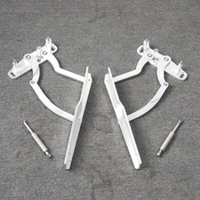 Pair Aluminum Hood Hinges Kit Fits For Chevy Camaro Pontiac Firebird 1970-1981 Pair Aluminum Hood Hinges Kit Fits For Chevy Camaro Pontiac Firebird 1970-1981