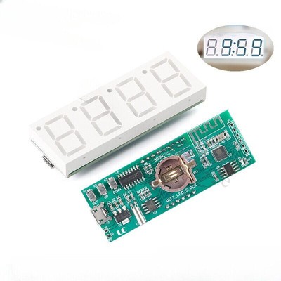 WIFI Clock Automatic Timing 0.8 Inch Digital Tube Module LED DIY Electronic