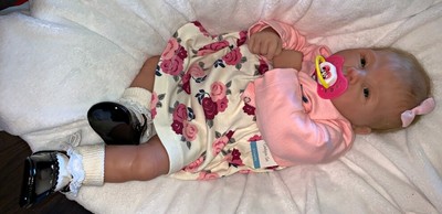 partial silicone reborn baby