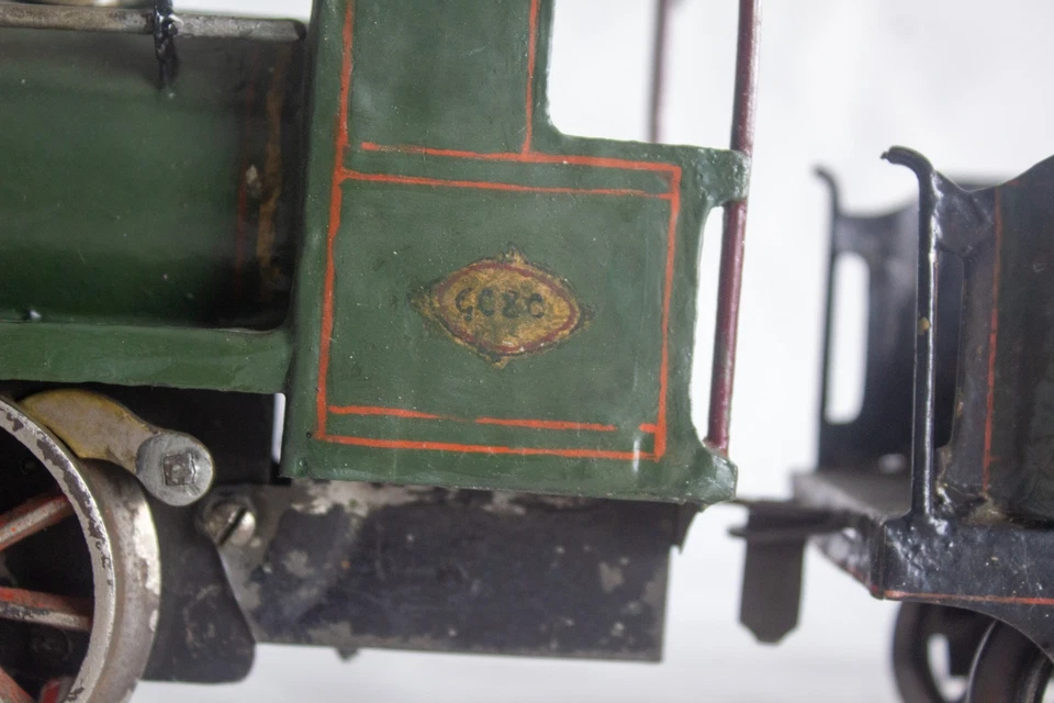 1900/1905 Uncommon Carette Clockwork Version of a Stork Leg 1-gauge Locomotive - Image 4 of 4